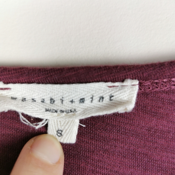 Wine t shirt dress - Picture 3 of 5